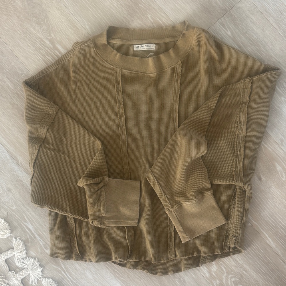 Brown Long Sleeve Sweater